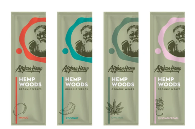 Afghan Hemp Tobacco-Free Herbal Wraps