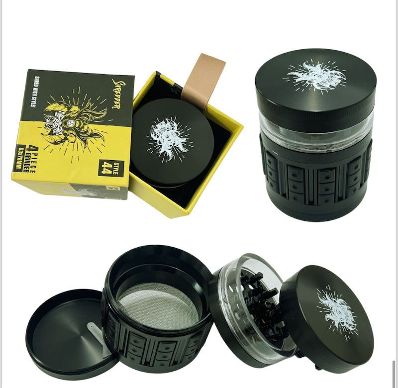Heavy Duty 4-Piece Grinder for Dry Herbs