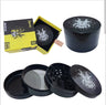 Heavy Duty 4-Piece Dry Herb Grinder 100x61mm