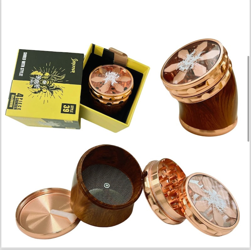 Heavy Duty 65mm 4-Piece Grinder