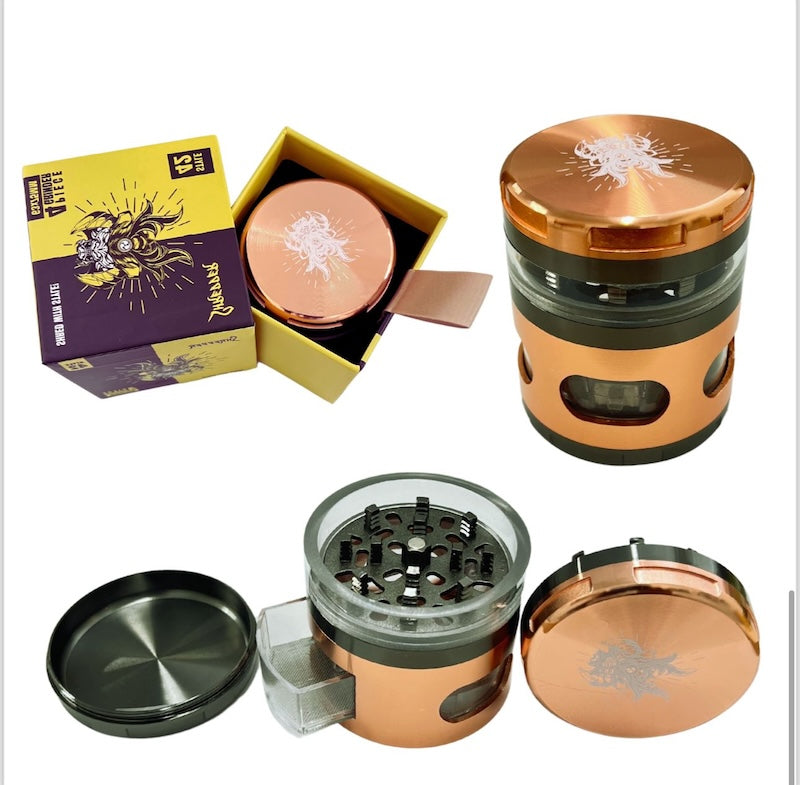 Shredder 4-Piece Heavy Duty Grinder 63x75mm