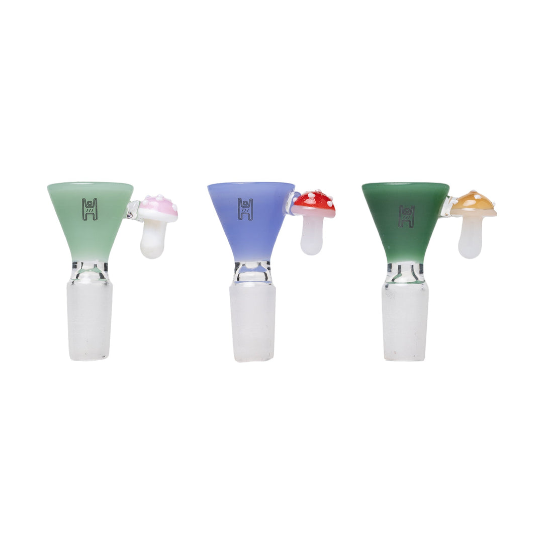 Human Grade 14mm Easy-Grip Flower Bowls (3-Pack)