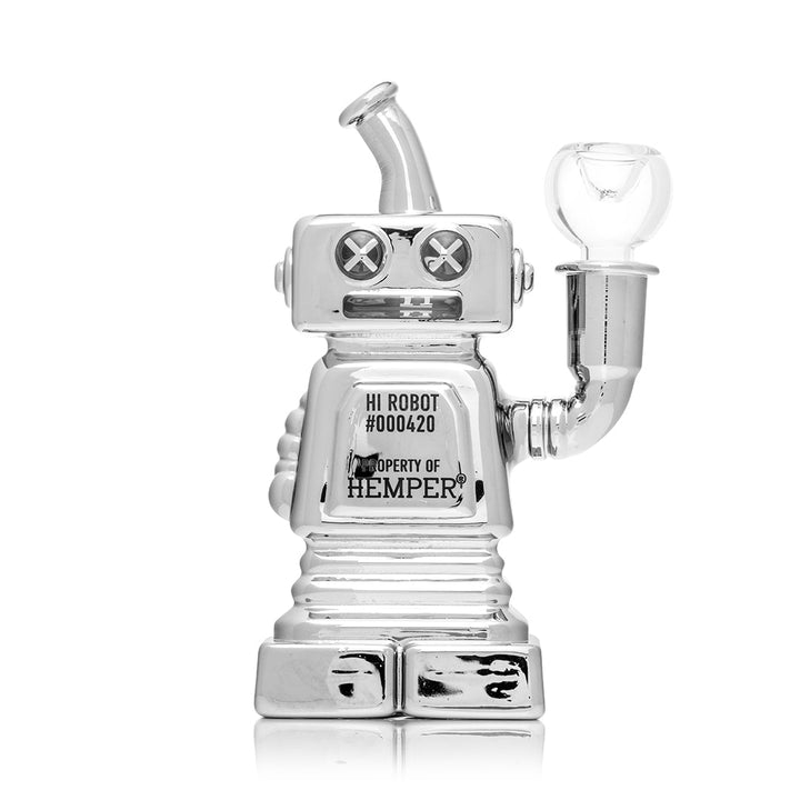 Hi-Robot Glass Water Pipe for Smooth Hits