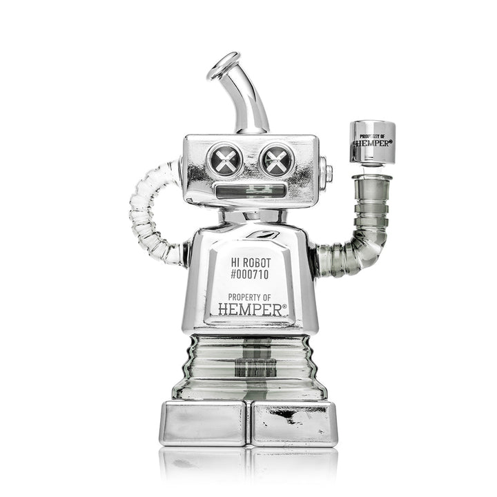 Hi-Robot Glass Water Pipe for Smooth Hits