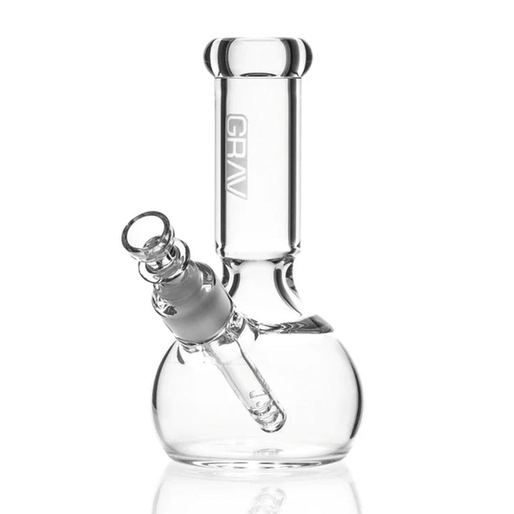 GRAV Round Base Water Pipe for Dry Herb