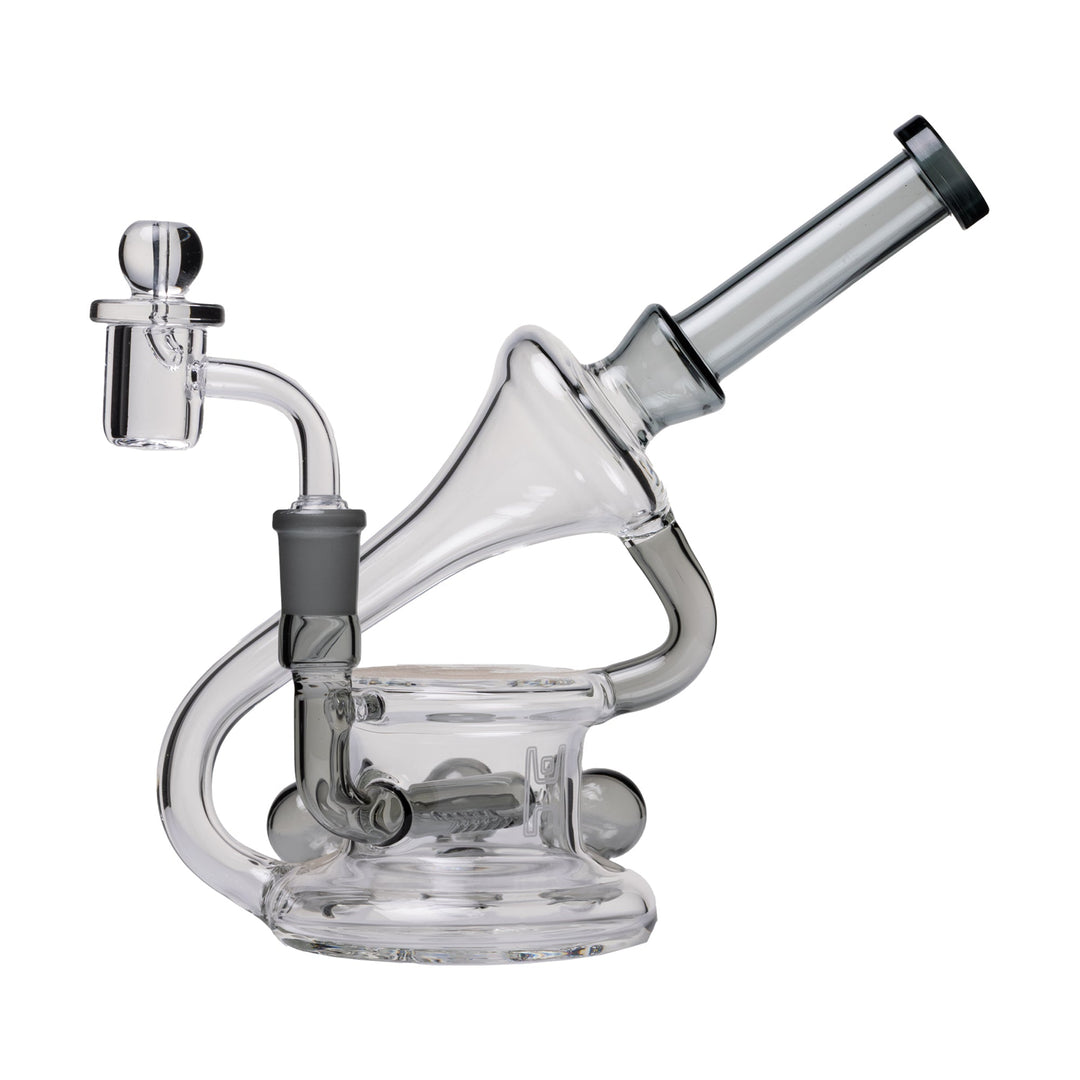7.5" Triple Marble Recycler Dab Rig