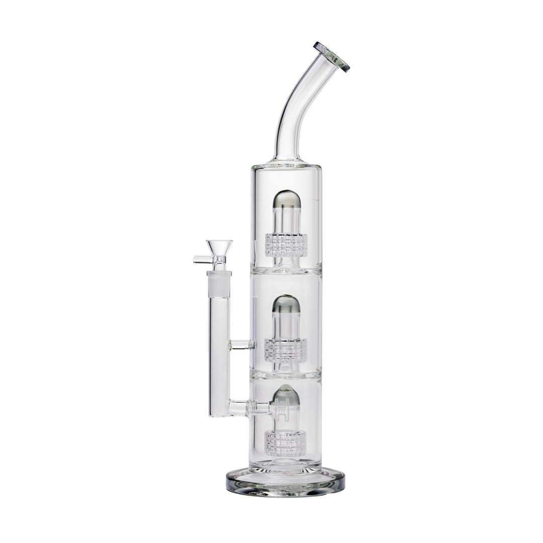 Trinity Triple Perc Borosilicate Water Pipe