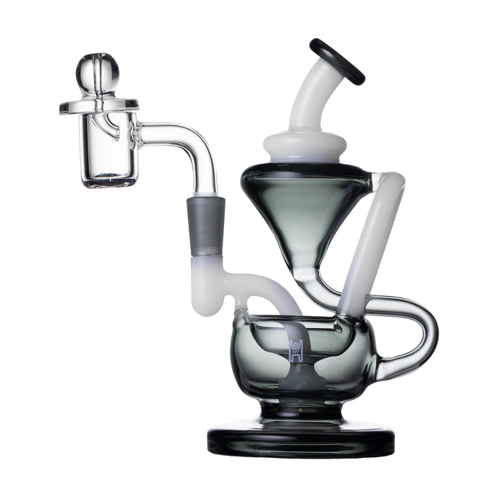 Efficient 5-Inch Borosilicate Recycler Dab Rig
