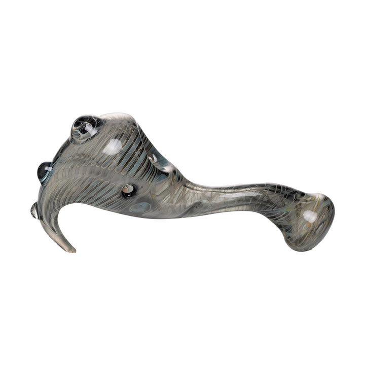 Compact Sherlock Glass Hand Pipe - Model B