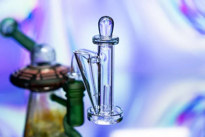 Space King XXL Terp Banger Set - White Purple