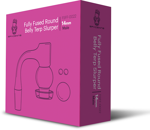 Space King Purple Fully Fused Terp Slurper Kit