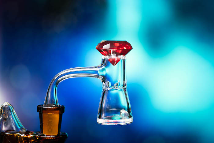 Space King Hourglass Banger Kit with Diamond Cap