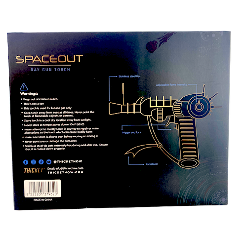 Space Out Ray Gun Style Torch Lighter