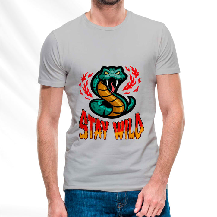 Stay Wild Gray T-Shirt 5-Pack - Mixed Sizes