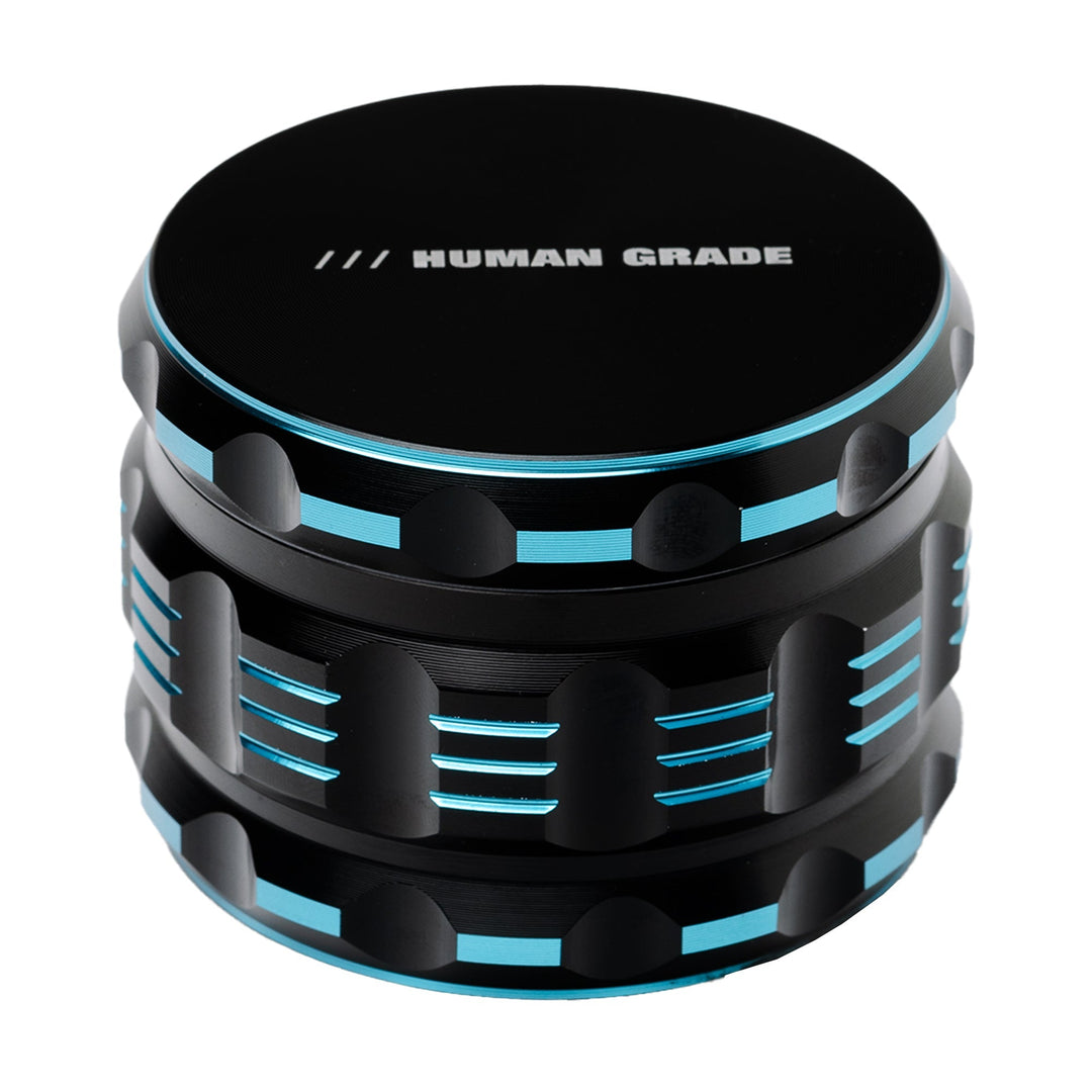 Human Grade 2.5 Inch 4-Piece Dry Herb Grinder