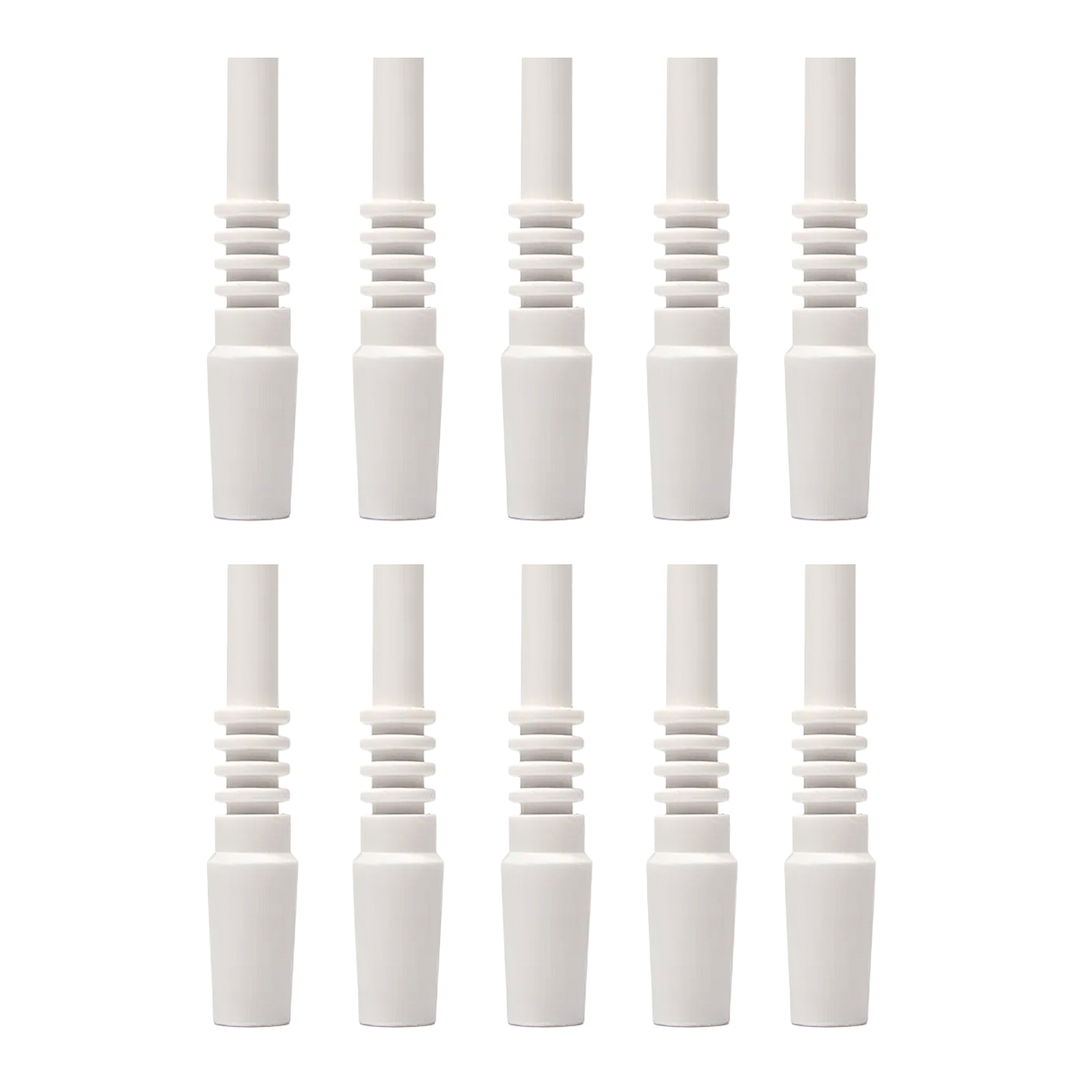 14mm Ceramic Dab Nails - 10-Pack