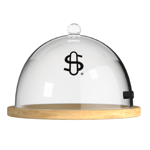 Smoke Infusion Cloche & Walnut Tray