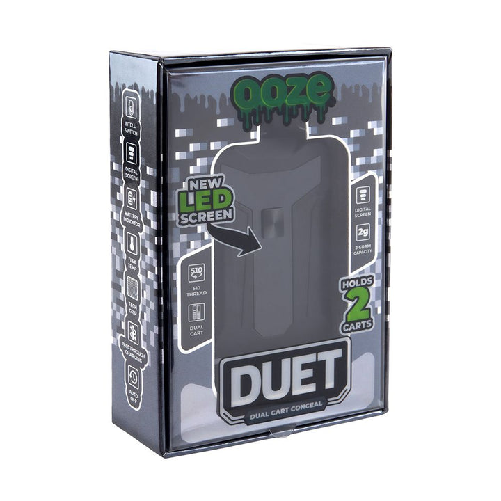 Ooze Duet Dual Cartridge 510 Vape Battery 650mAh