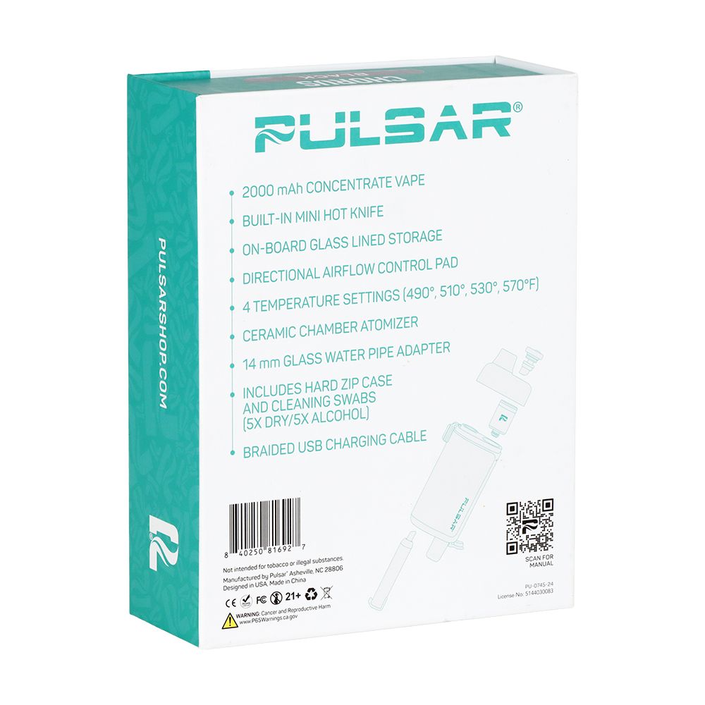 Pulsar Chorus Concentrate Vaporizer Kit with Hot Knife
