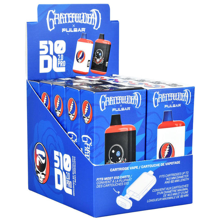 Grateful Dead 510 Pro Auto-Draw Vape Bar - 1000mAh