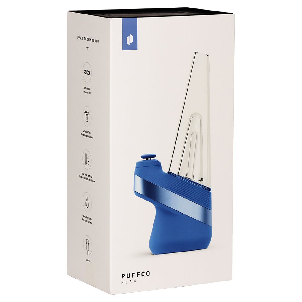 Puffco Peak Smart Vaporizer Rig - Sapphire