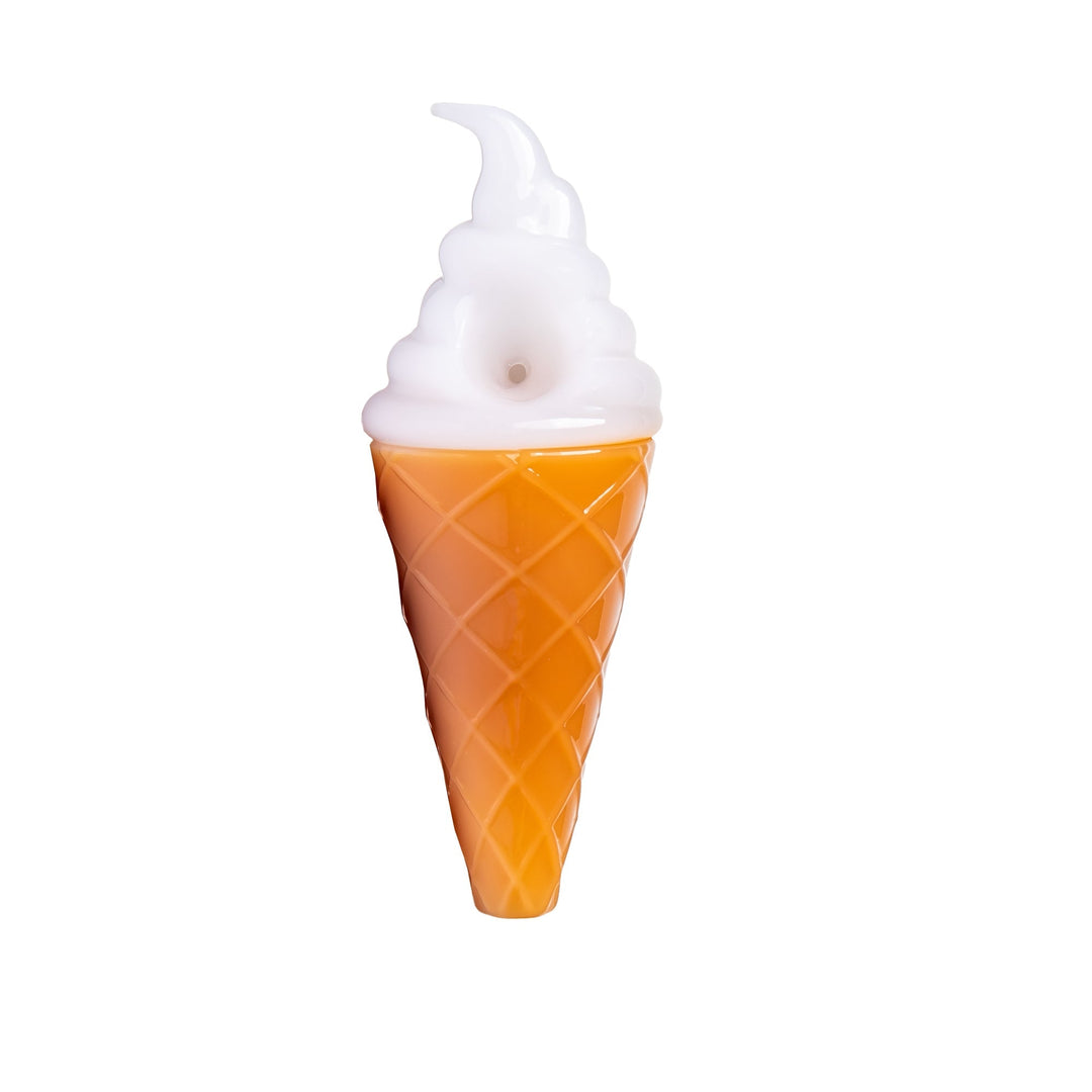 4.5 Inch Ice Cream Cone Glass Pipe