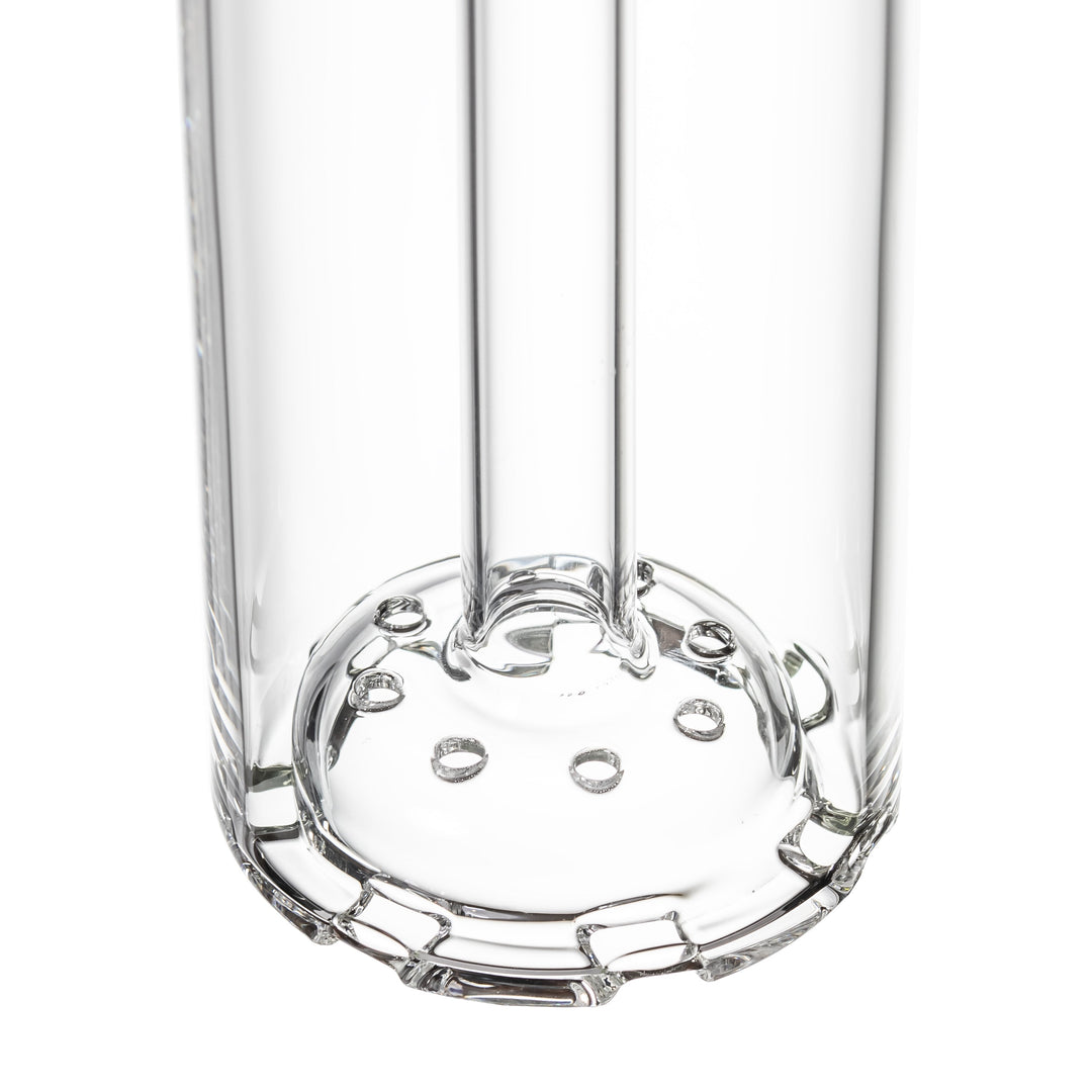 Piston Gravity Water Pipe with Disc Perc