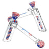 Grateful Dead Wig Wag Hammer Bubbler with Slide