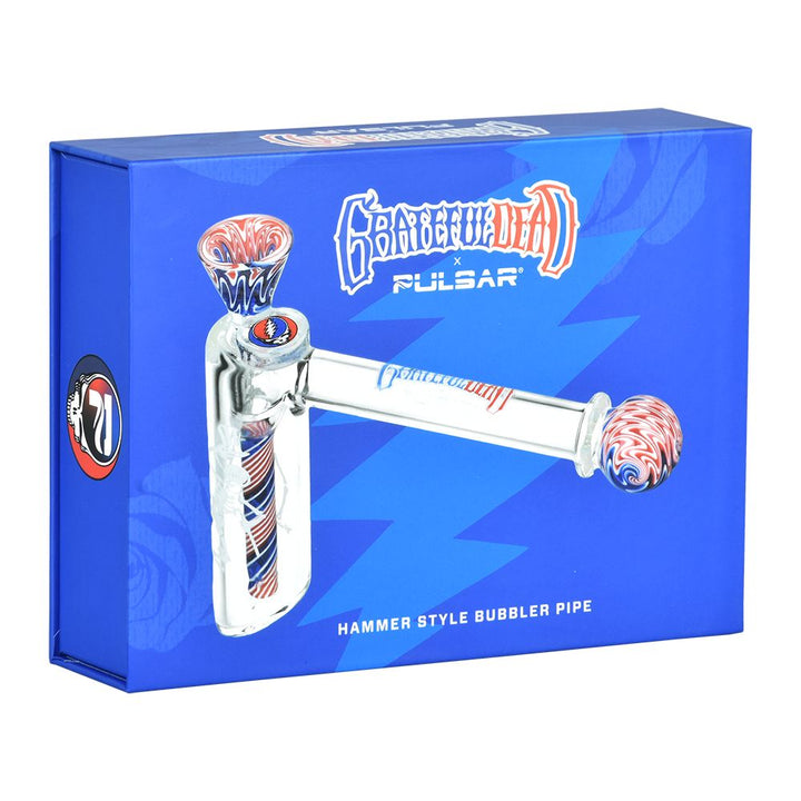 Grateful Dead Wig Wag Hammer Bubbler with Slide