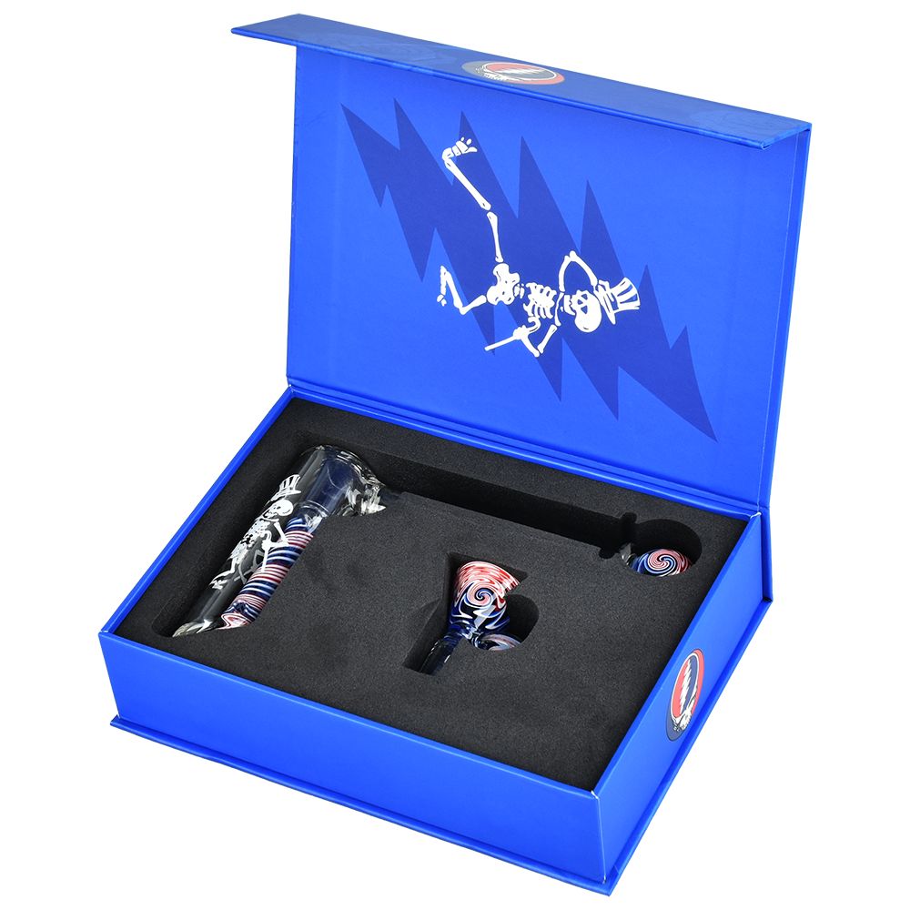 Grateful Dead Wig Wag Hammer Bubbler with Slide