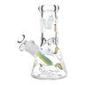 Caticorns Beaker Water Pipe - 8" Glass with Ice Catcher