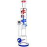 Grateful Dead Glycerin Freezable Water Pipe - 16 Inch