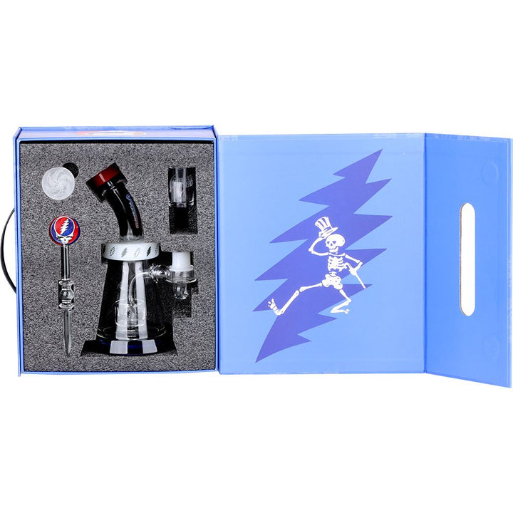Grateful Dead Lightning Bell Dab Rig - 7.5 Inch