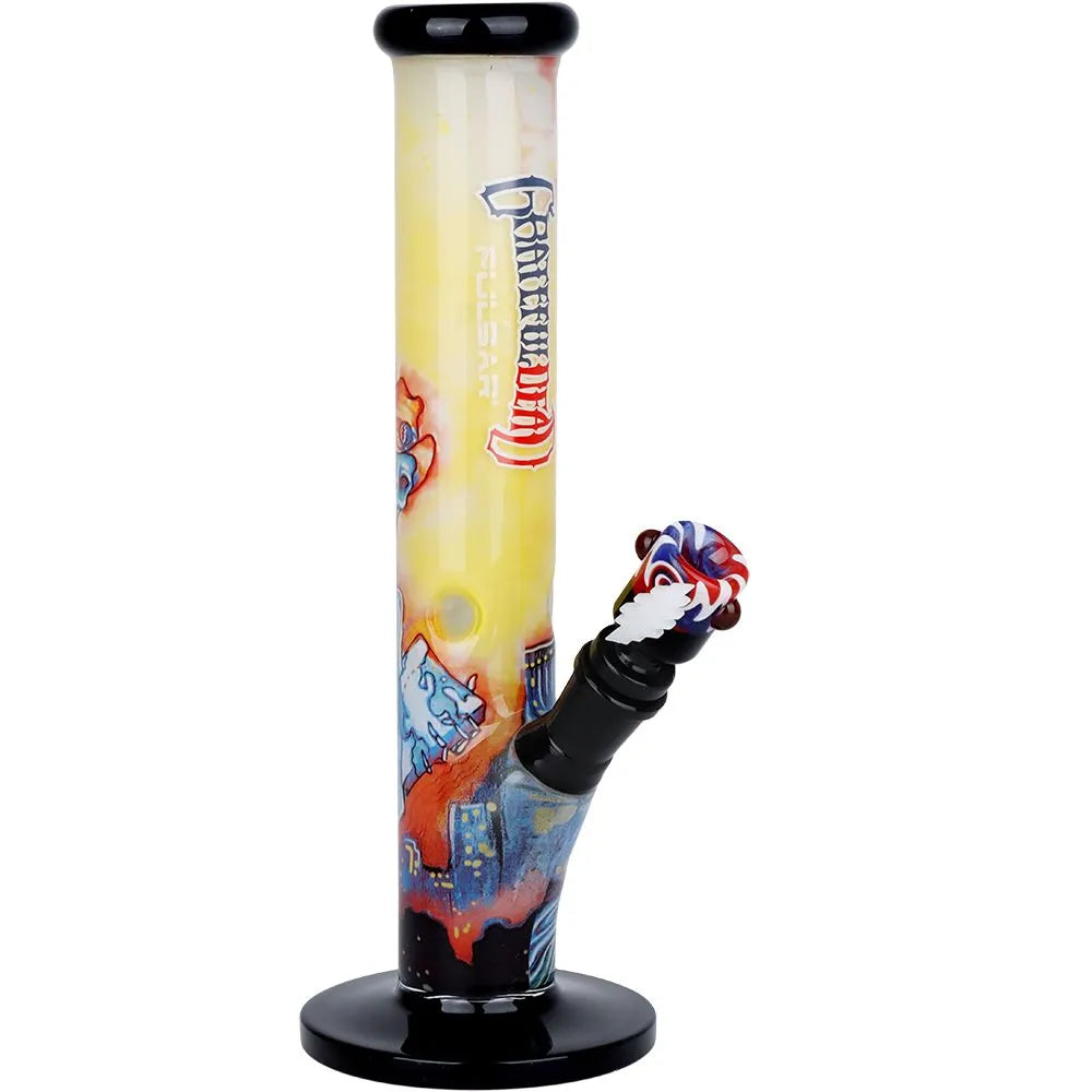 Grateful Dead x Pulsar Straight Tube Water Pipe