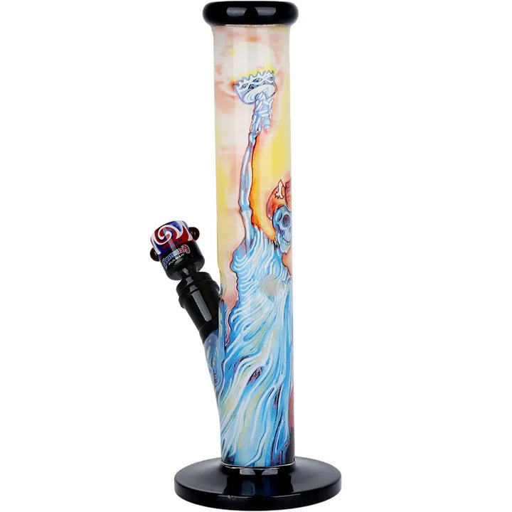 Grateful Dead x Pulsar Straight Tube Water Pipe