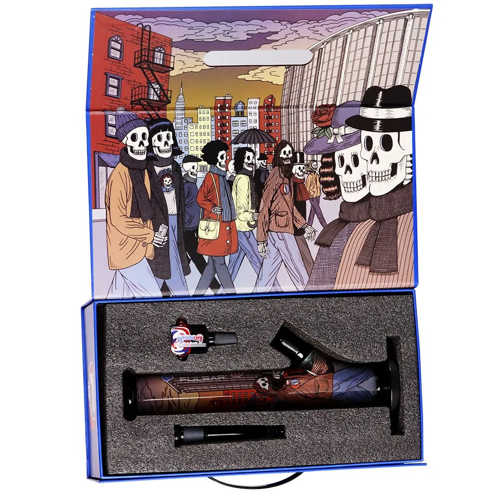 Grateful Dead x Pulsar Straight Tube Water Pipe