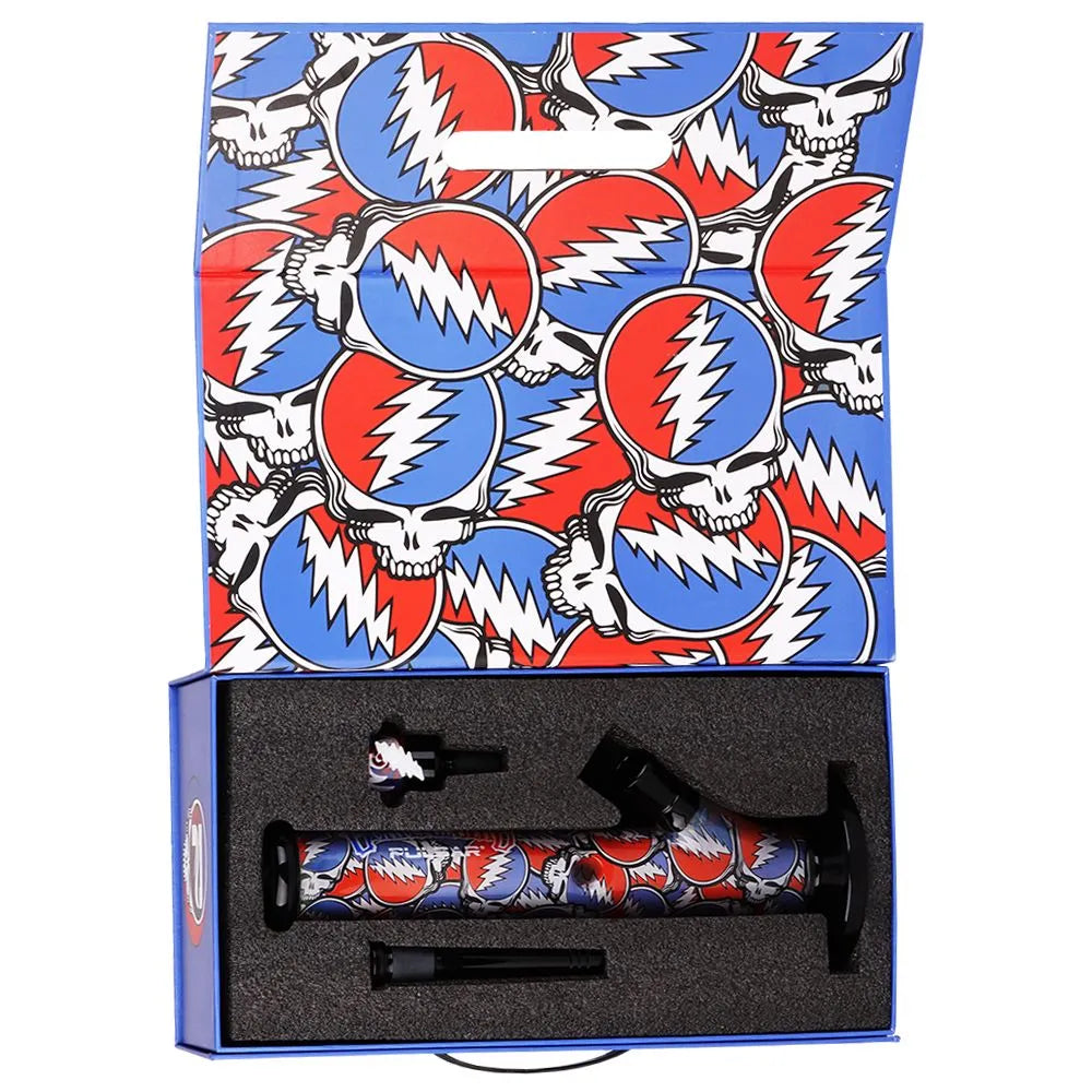 Grateful Dead x Pulsar Straight Tube Water Pipe