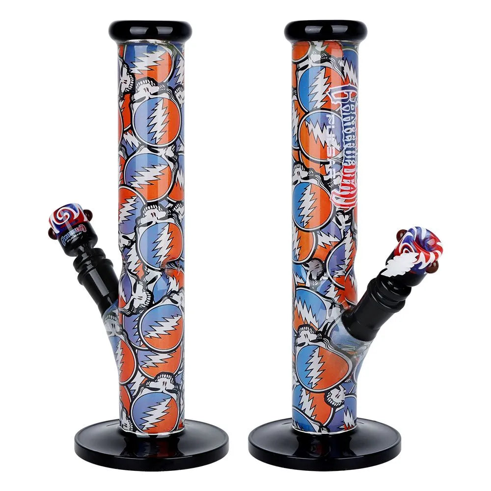 Grateful Dead x Pulsar Straight Tube Water Pipe