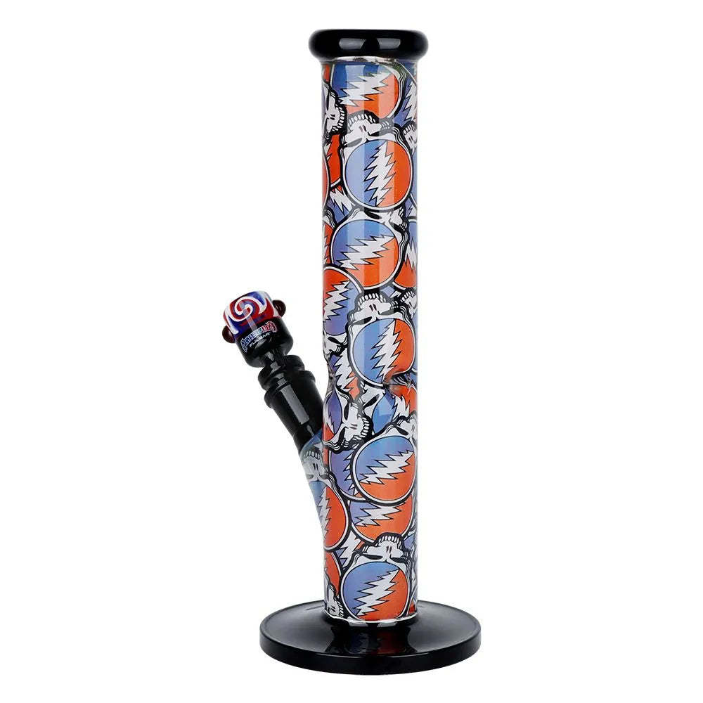 Grateful Dead x Pulsar Straight Tube Water Pipe