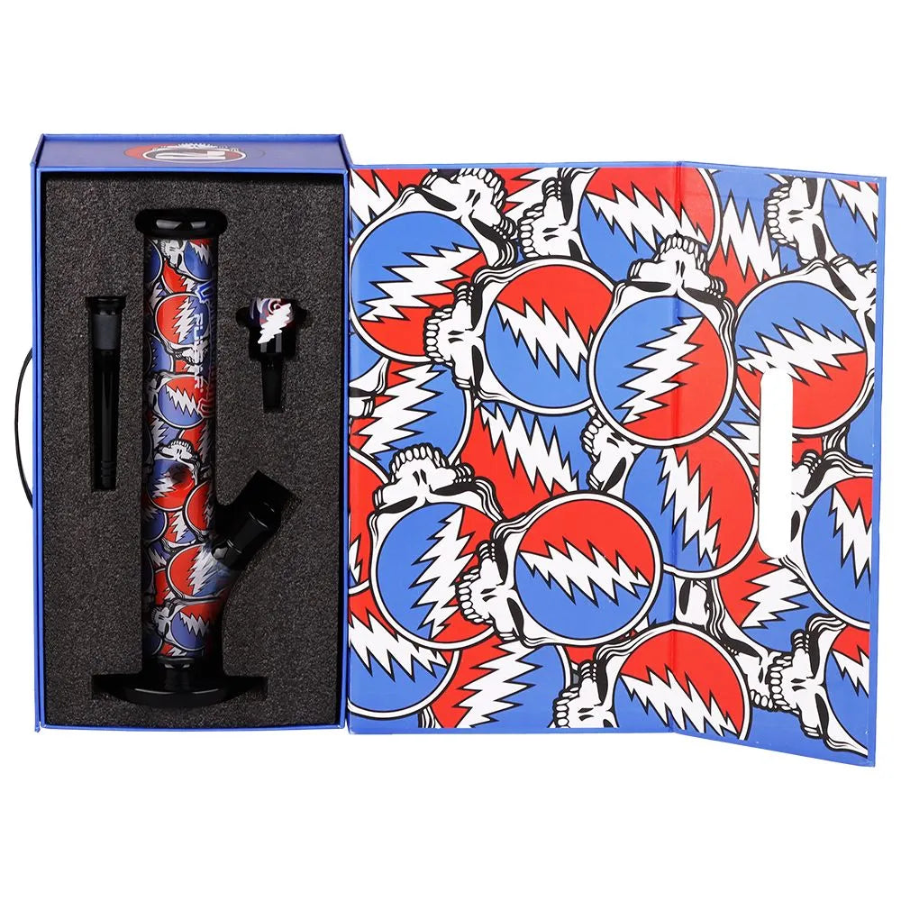 Grateful Dead x Pulsar Straight Tube Water Pipe