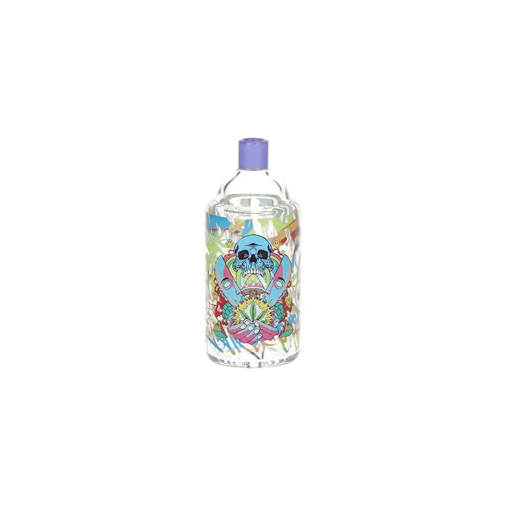 Artistic Spray Can Glass Water Pipe & Hand Pipe Duo