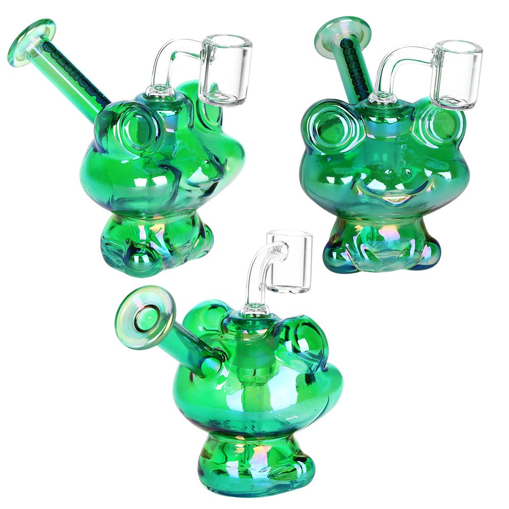Electro Frog Glass Dab Rig with 14mm Banger