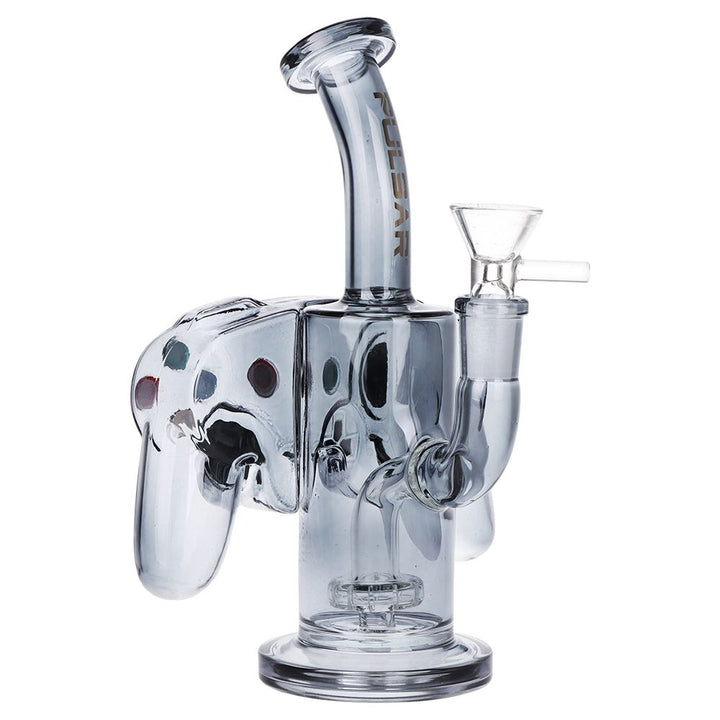 Novelty Controller Glass Water Pipe with Circ Perc