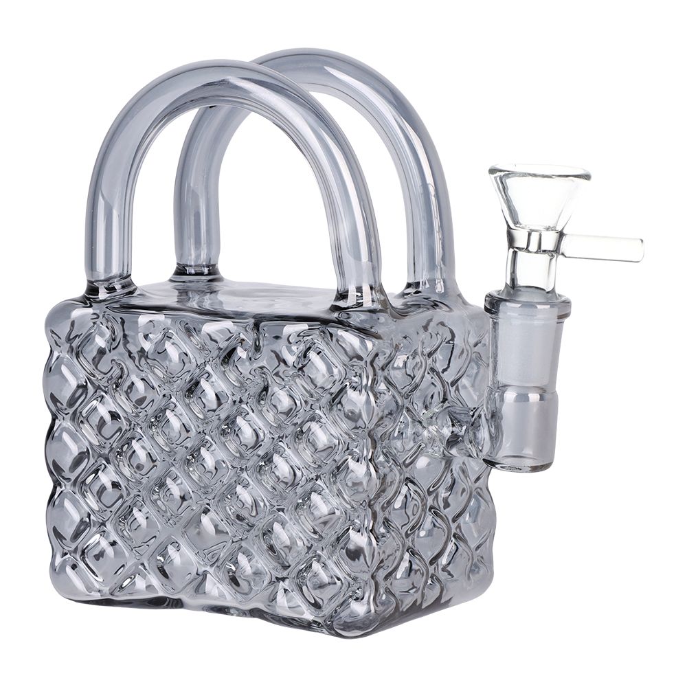 Stylish Handbag Glass Water Pipe - 5.25 Inch