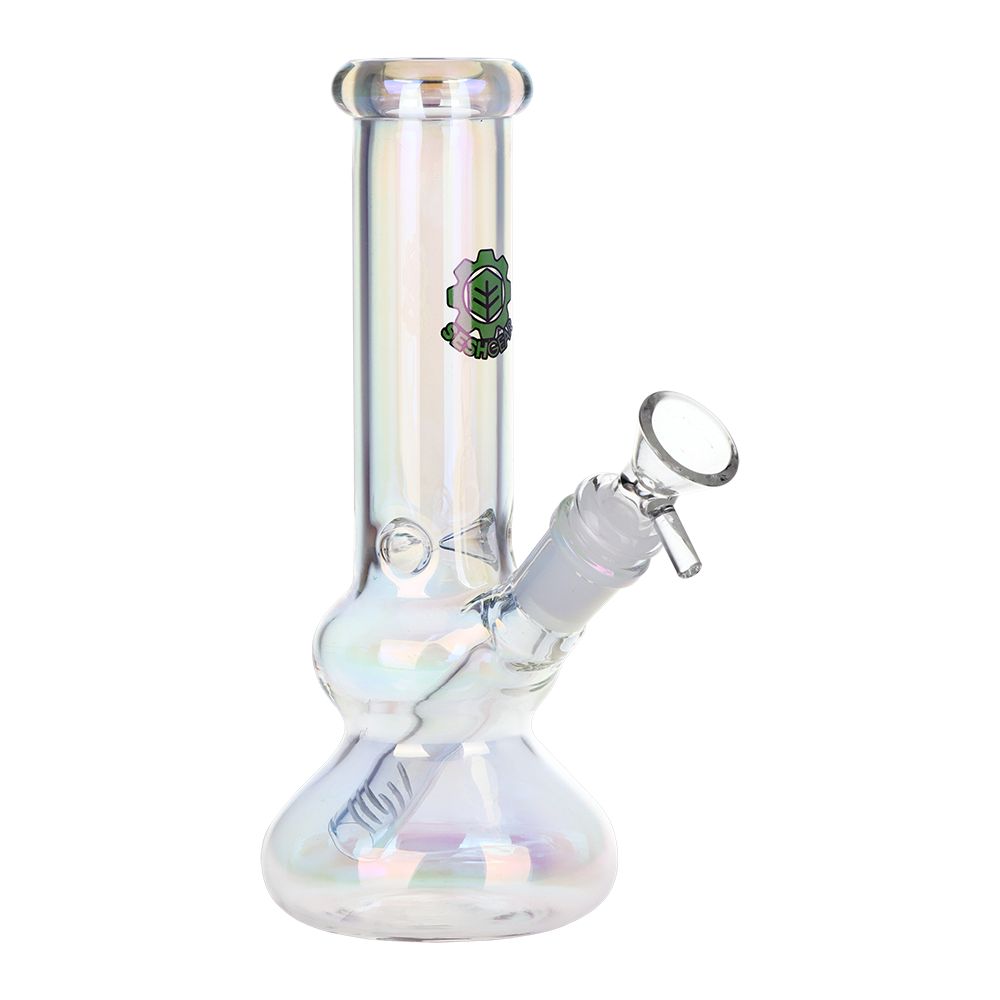 SeshGear 8-Inch Electroplated Double Bubble Water Pipe