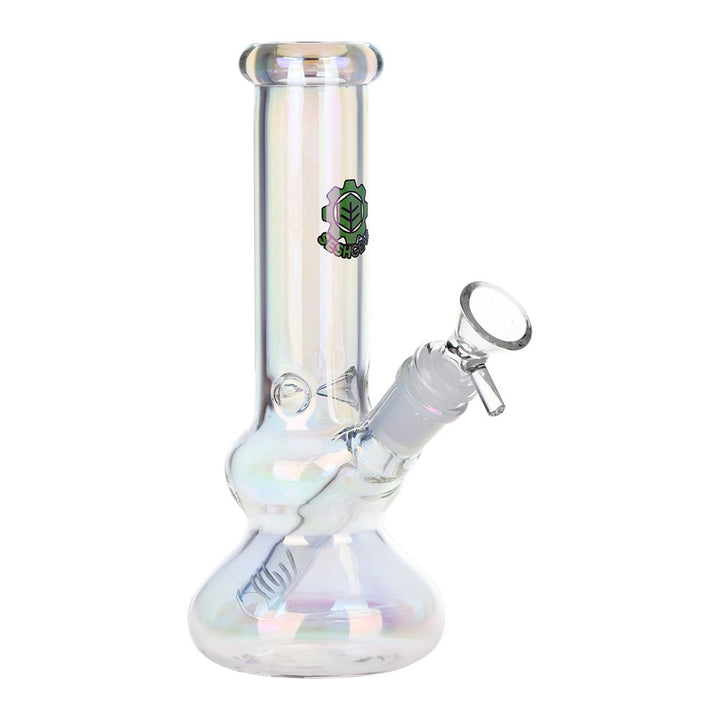 SeshGear 8-Inch Electroplated Double Bubble Water Pipe