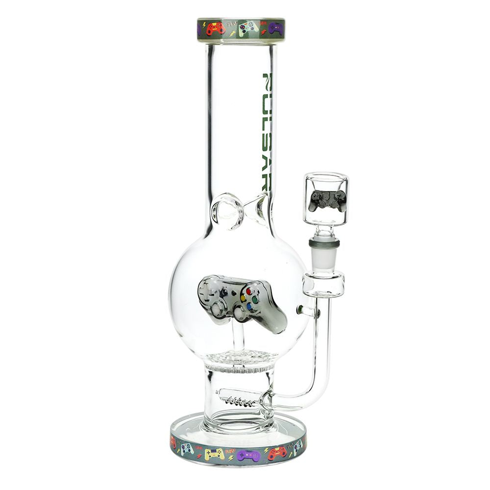 Pulsar Game Time 12.5" Bubble Base Water Pipe