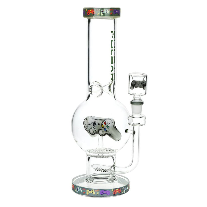 Pulsar Game Time 12.5" Bubble Base Water Pipe
