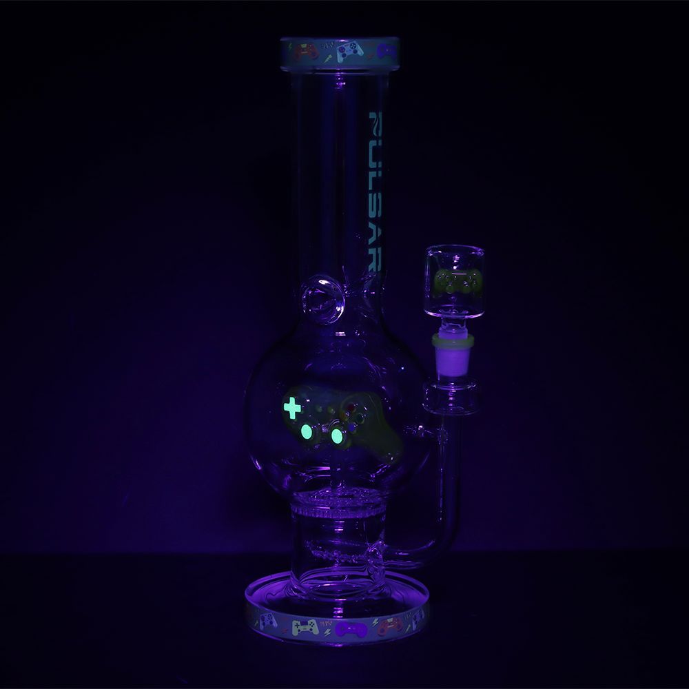 Pulsar Game Time 12.5" Bubble Base Water Pipe