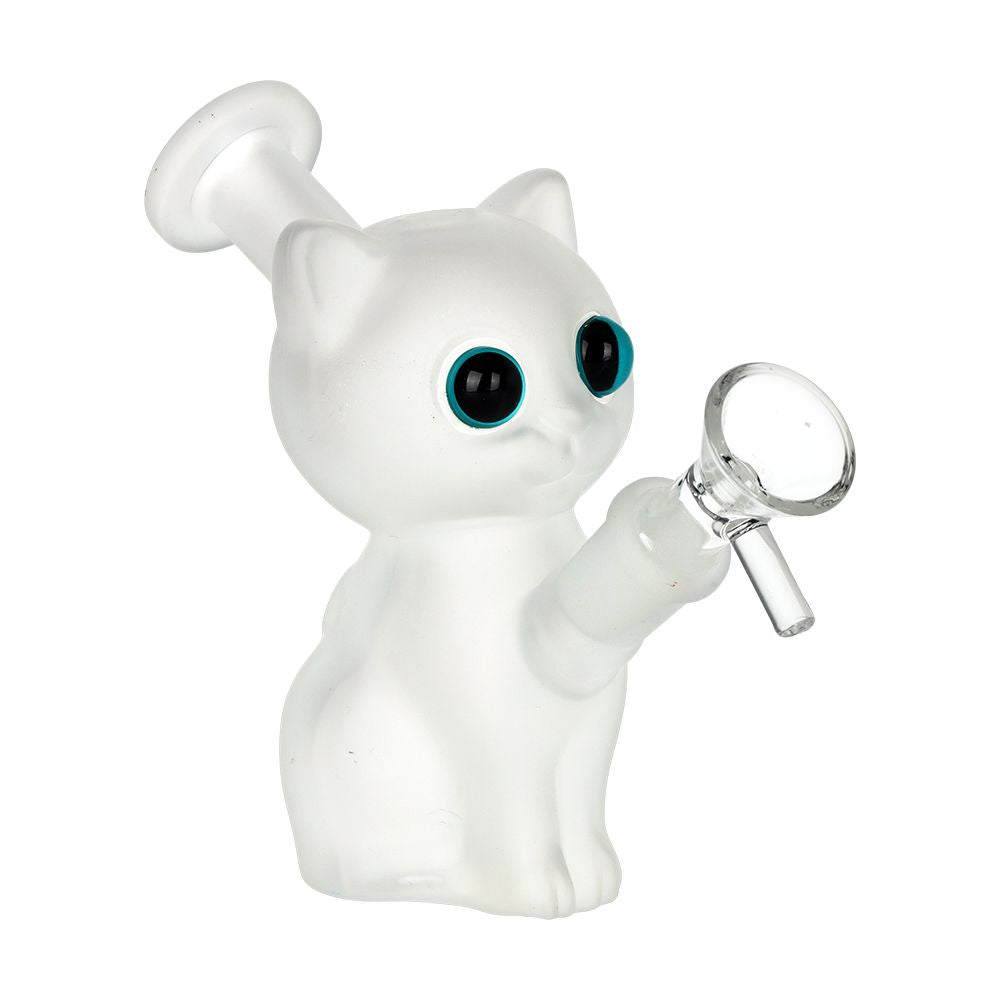 Mesmerizing Kitty Glass Water Pipe 2-Piece Set